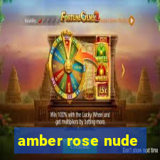 amber rose nude